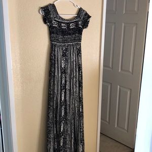 A long casual dress
